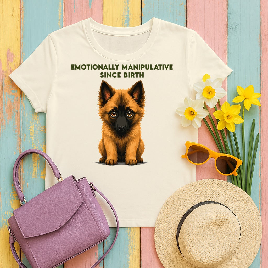 Manipulative Belgian Tervuren T-shirt in Natural