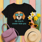 mig2 my-dog-is-cooler-than-you-beagle tee flat lay hero v8