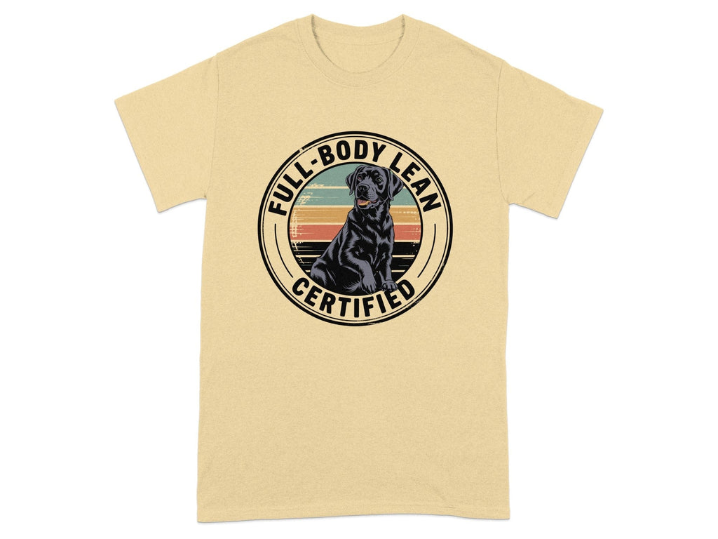 Full-Body Lean Certified Yellow Graphic T-Shirt product
