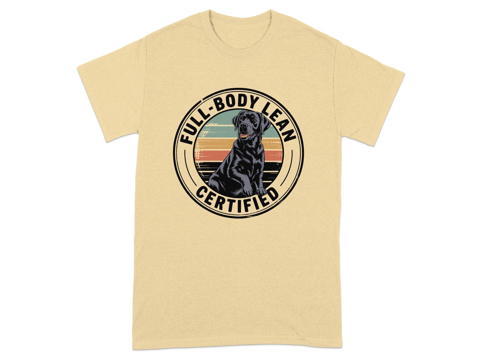 Full-Body Lean Certified Yellow Graphic T-Shirt product