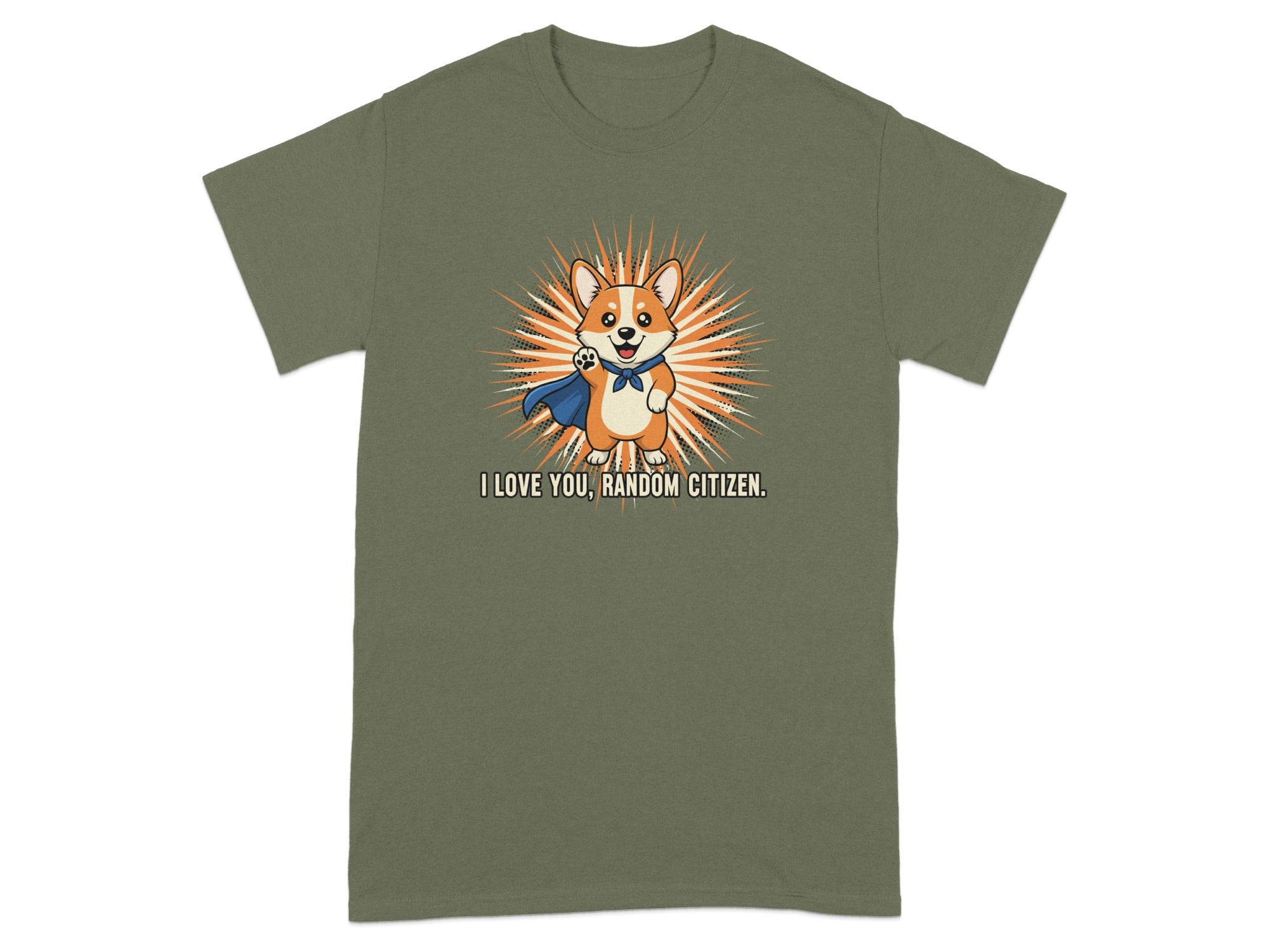 I Love You Random Citizen Shiba Inu T-shirt