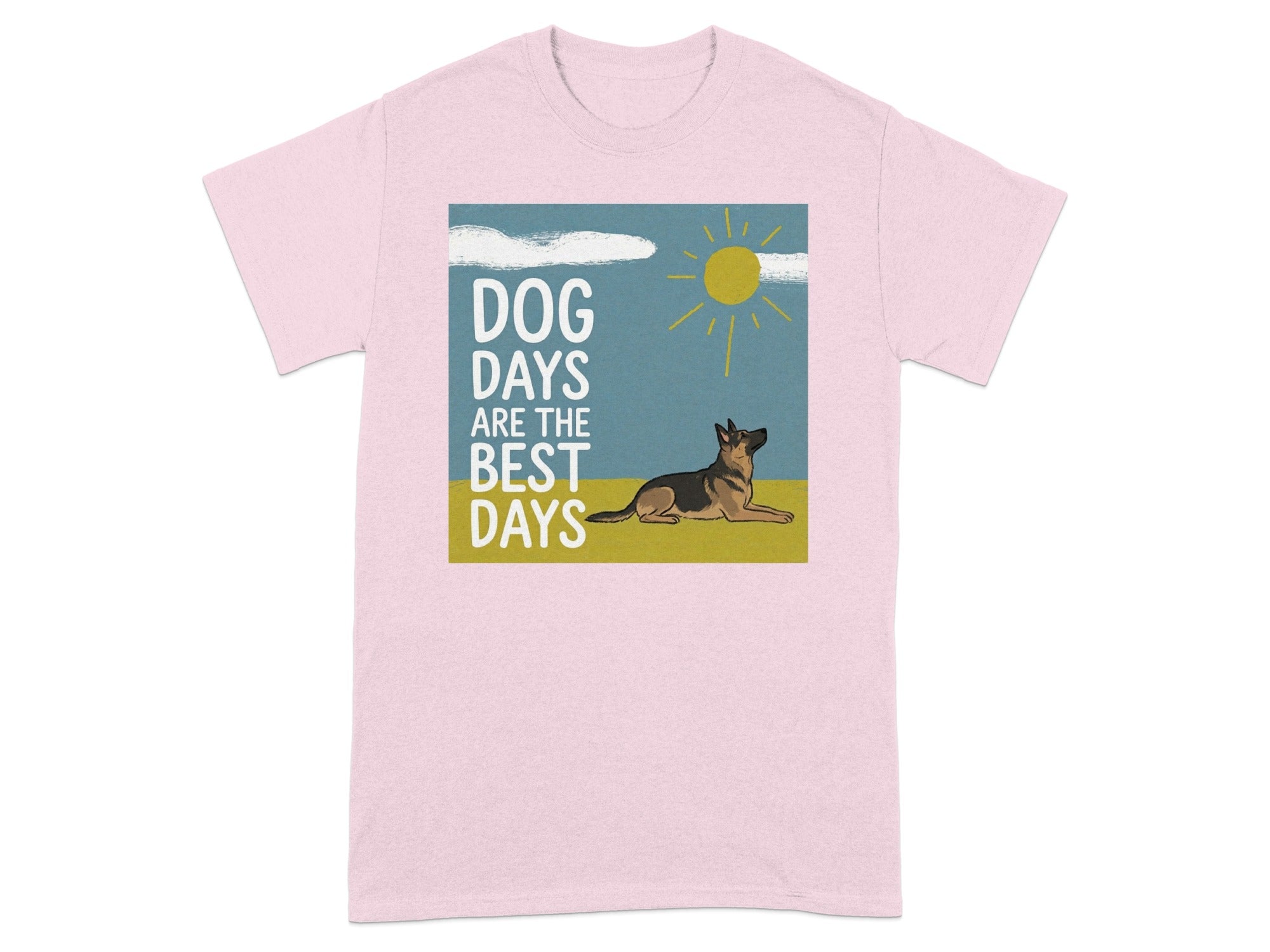 Dog Days Are The Best Days Graphic T-Shirt