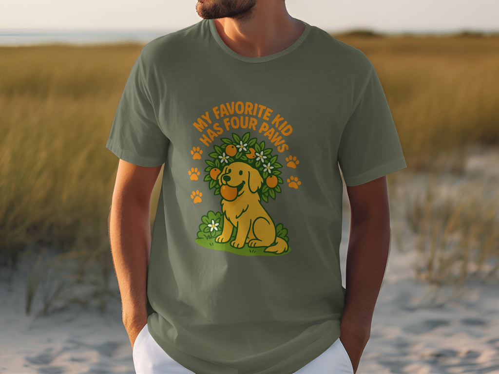 My Favorite Kid Has Four Paws Graphic T-Shirt product