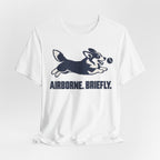 Airborne Briefly Corgi T-Shirt