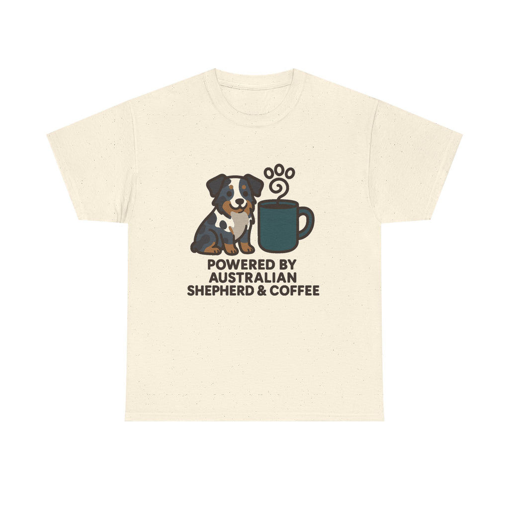 Powered By Aussie & Coffee T-Shirt
