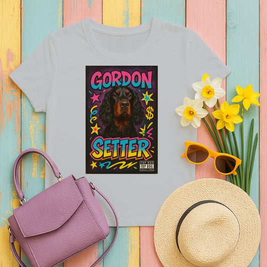 Vibrant Gordon Setter Graphic Tee Shirt product type