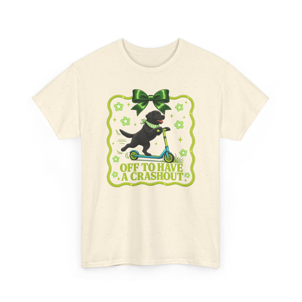 Whimsical Labrador Crashout T-Shirt