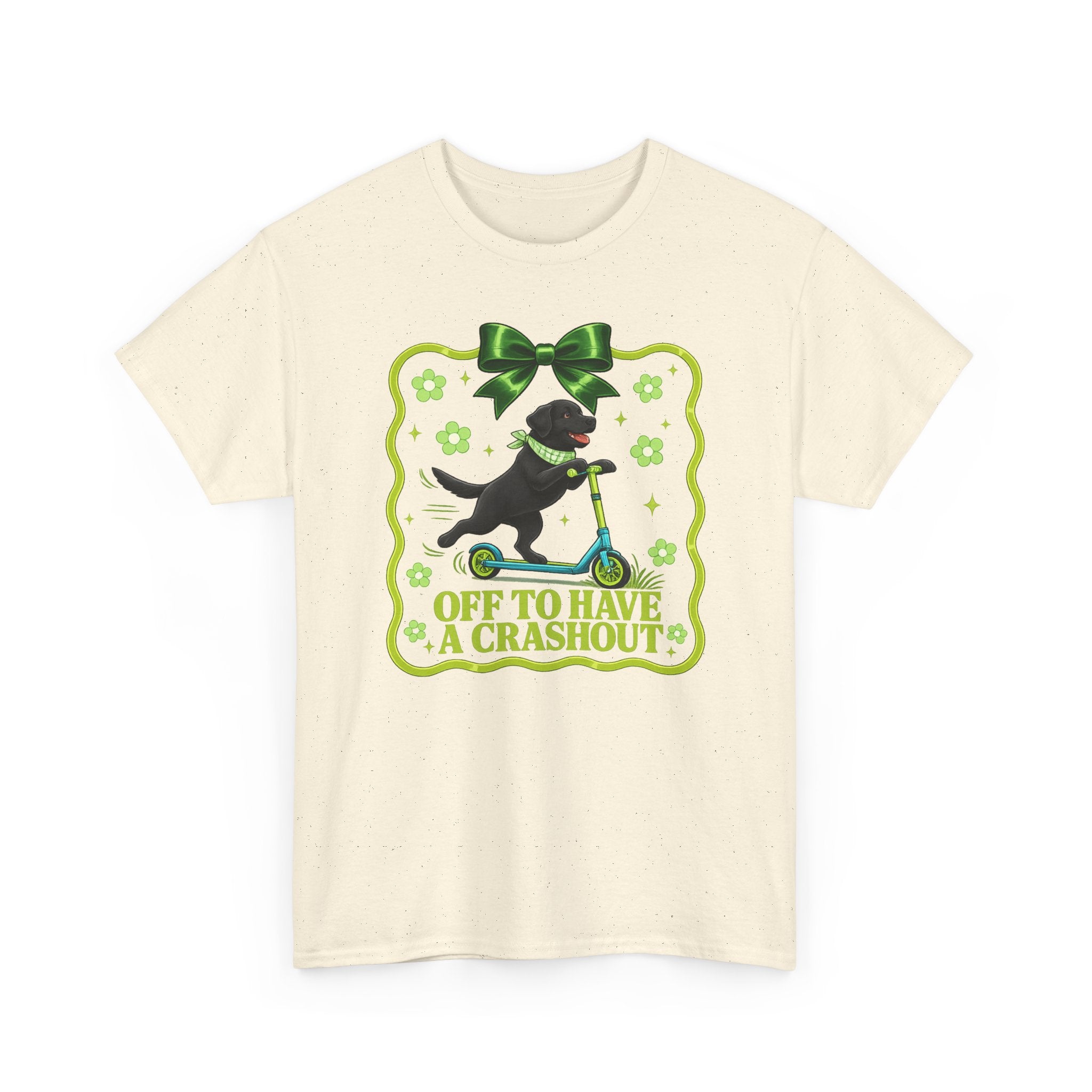 Whimsical Labrador Crashout T-Shirt