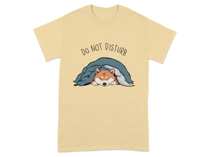 Adorable Sleeping Dog Do Not Disturb T-shirt product