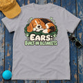 Ears Built-In Blankets Beagle T-Shirt in Athletic Heather - flat lay