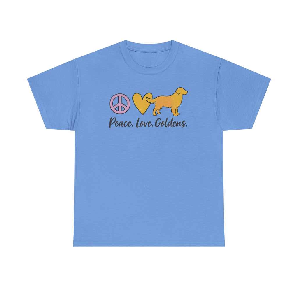 Peace Love Goldens T-Shirt