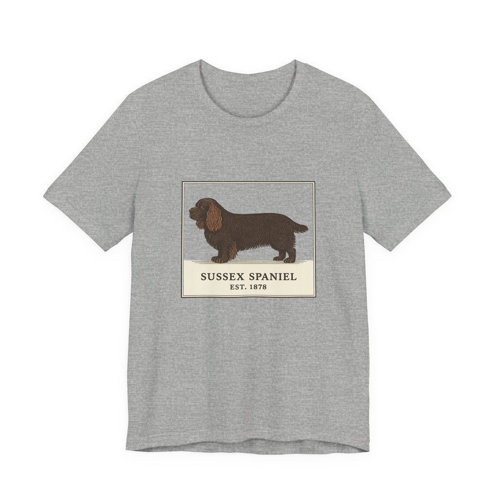 Sussex Spaniel Est. 1878 Field Guide Tee