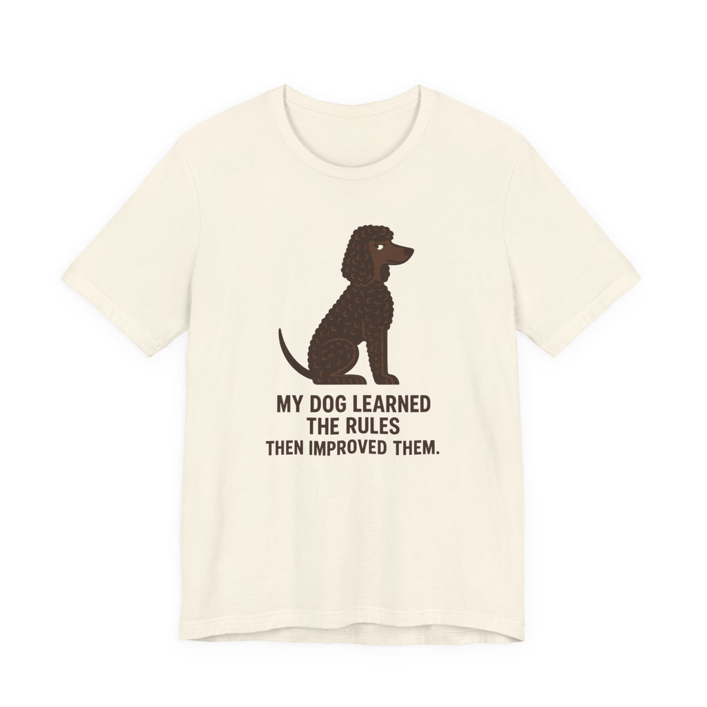 Irish Water Spaniel Learned The Rules Tee