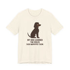 Irish Water Spaniel Learned The Rules Tee
