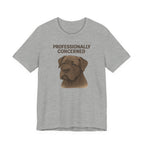 Cane Corso Professionally Concerned t-shirt, view 6