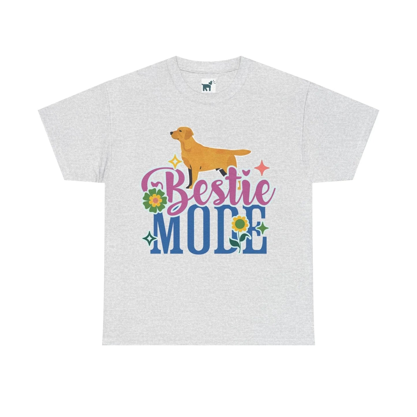 Yellow Labrador Bestie T Shirt Ash T-shirt