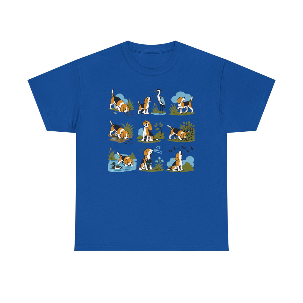 Whimsical Beagle Explorer T-Shirt