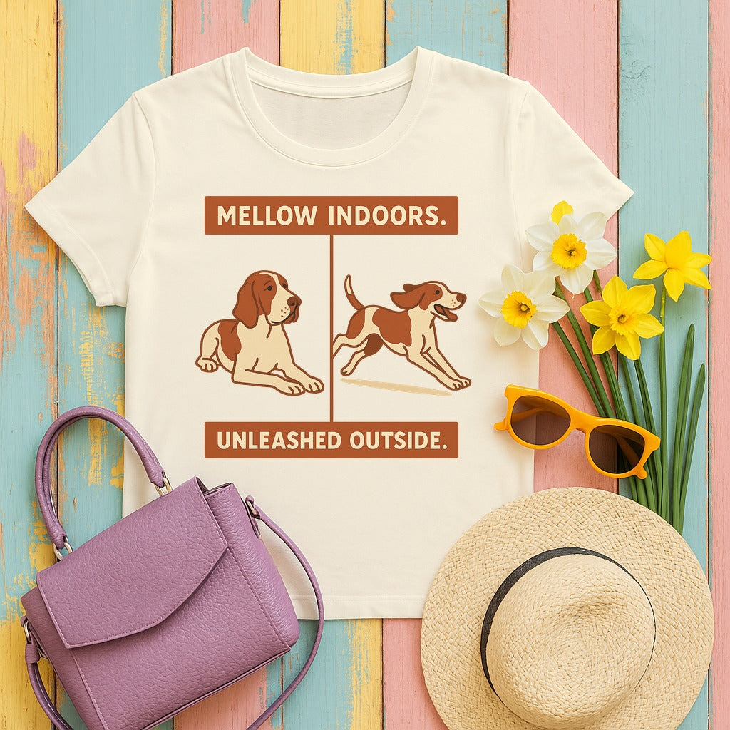 Bracco Italiano Mellow Indoors Tee in Natural