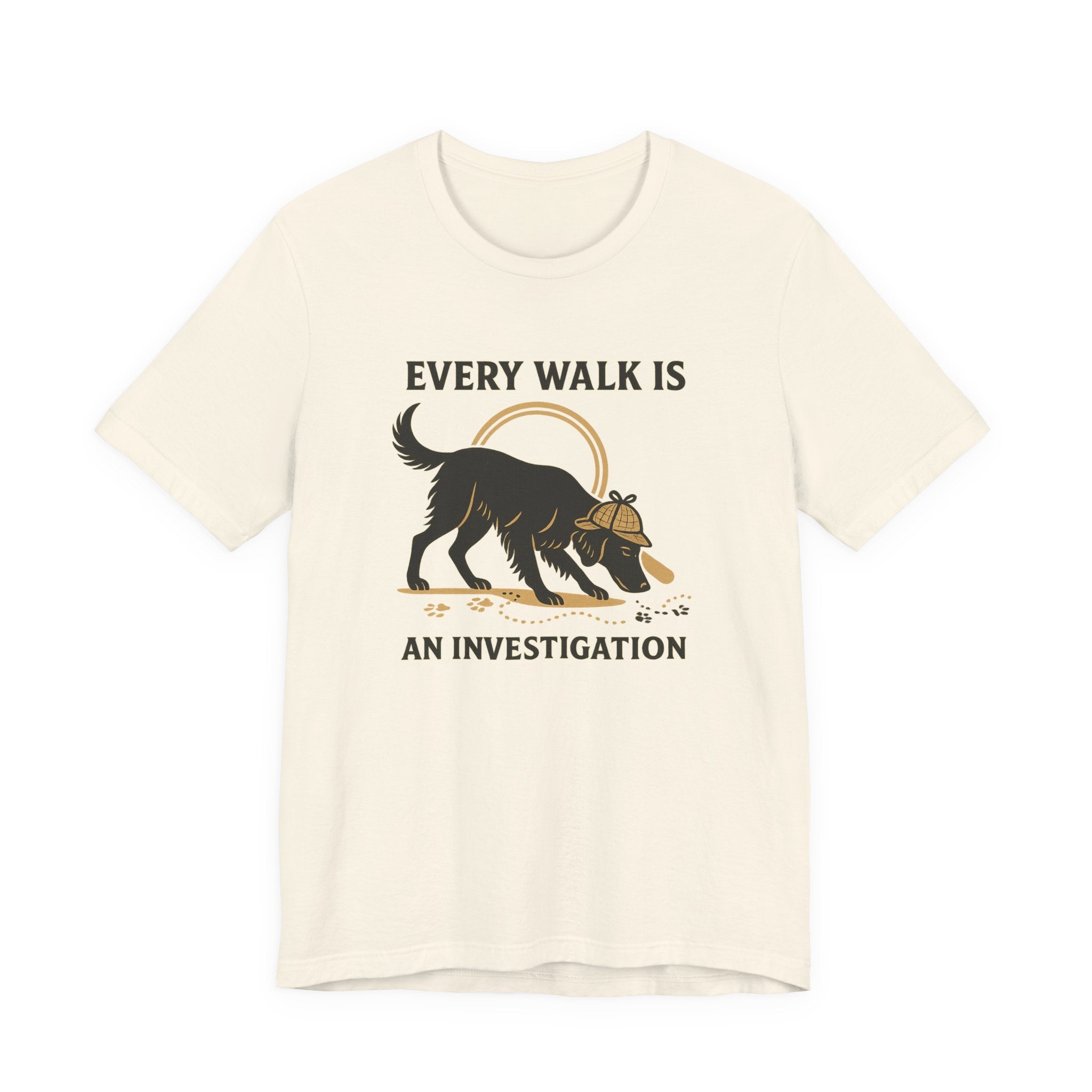 Flat-Coat Every Walk Is an Investigation Tee