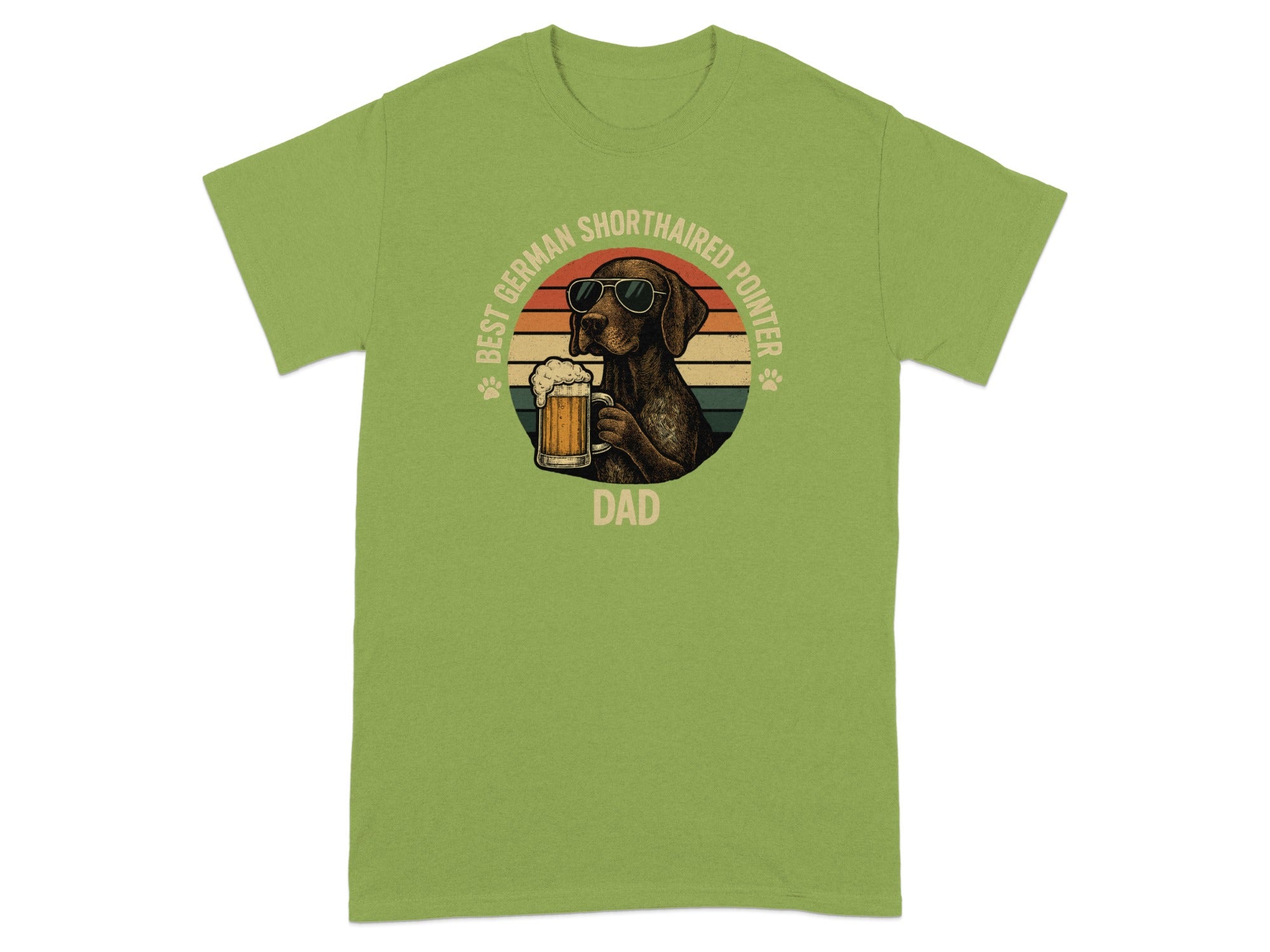 Best German Shorthaired Pointer Dad T-shirt
