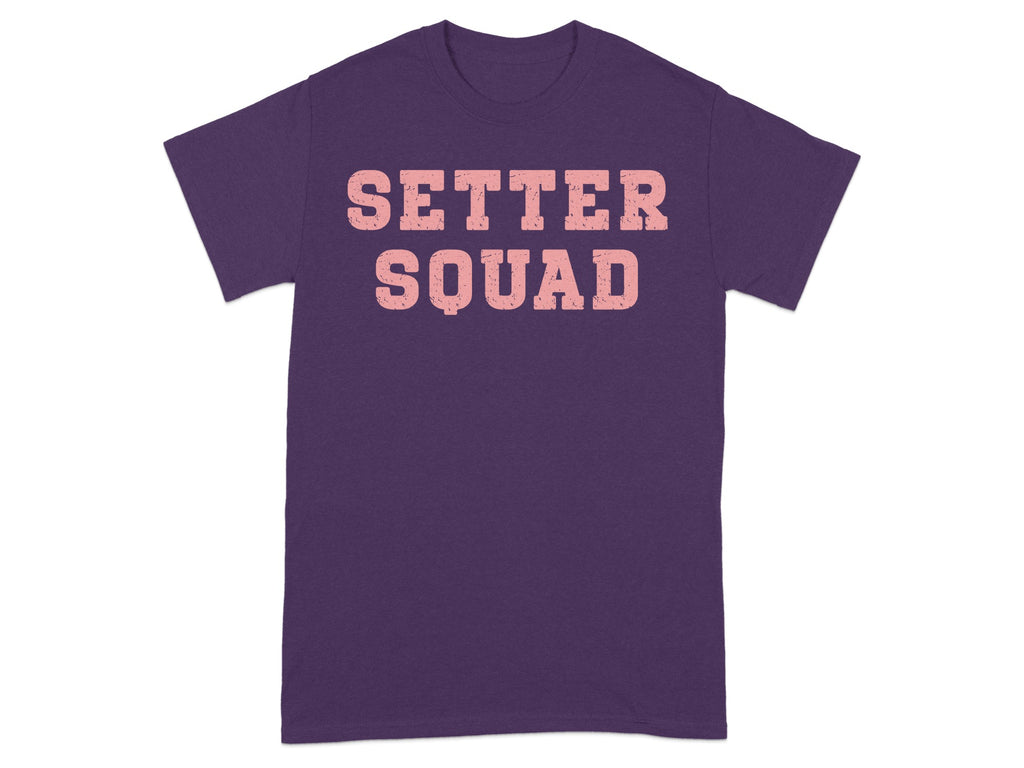 Setter Squad Graphic Print T-Shirt for Casual Outfit