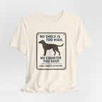 Curly-Coated Retriever No Shelf Is Too High Tee