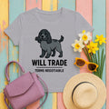 English Cocker Will Trade Tee in Athletic Heather