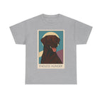 Vintage Labrador Retriever Tee - Endless Hunger Sport Grey T-Shirt