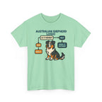 The Aussie Logic Flowchart T-Shirt