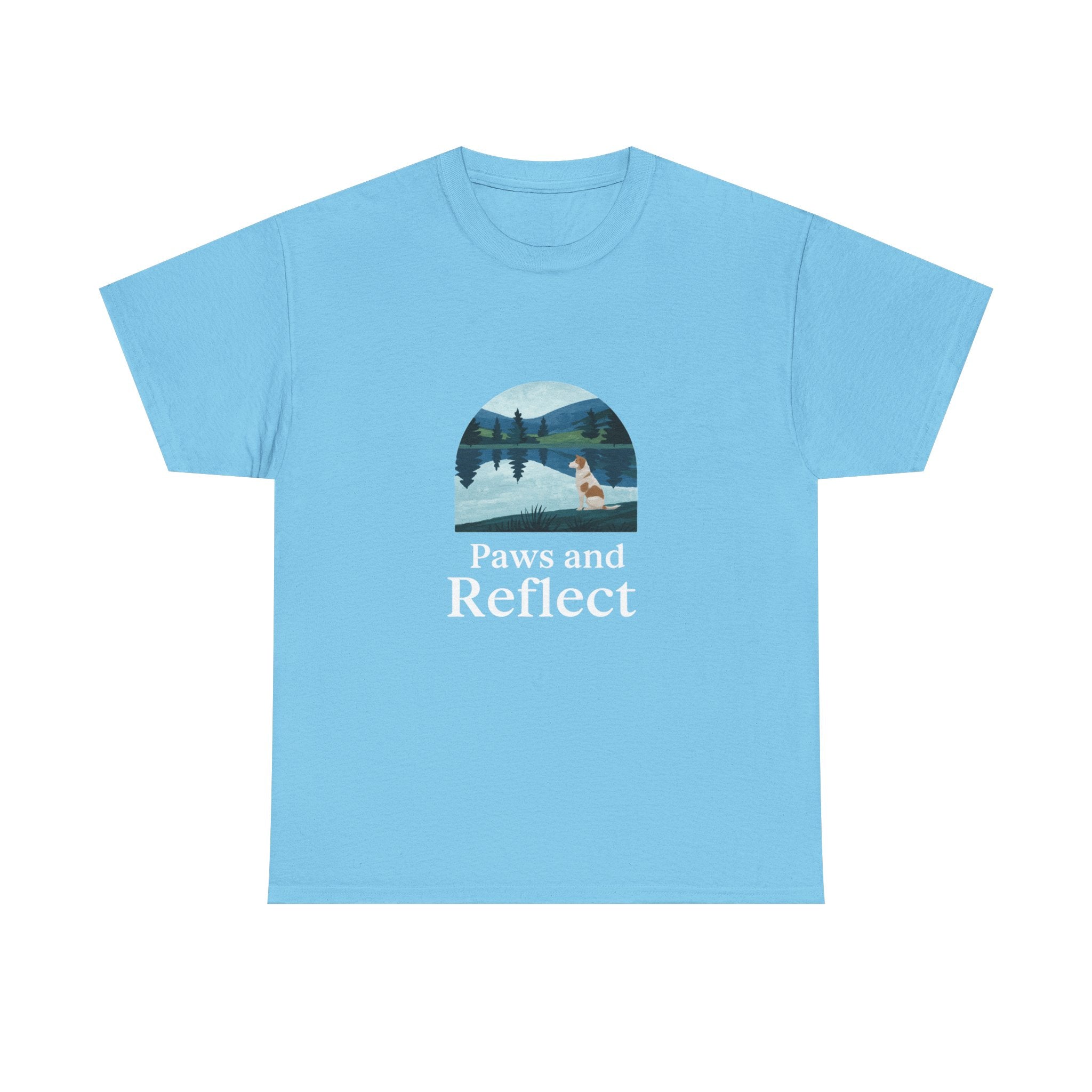 Contemplate life with our Paws and Reflect T-Shirts