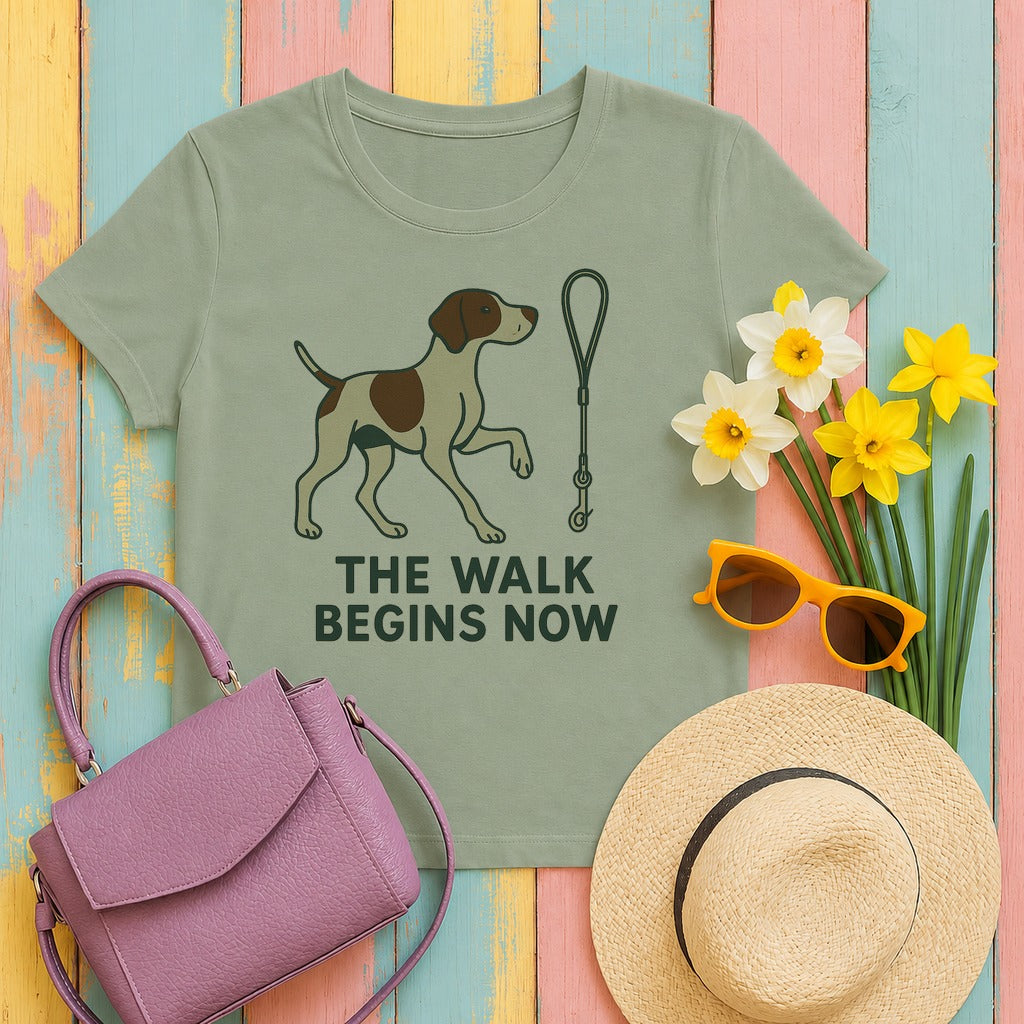 pointer the-walk-begins-now tee flat lay hero