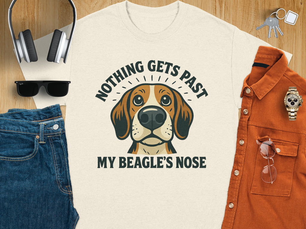 Nothing Gets Past My Beagle's Nose Shirt Product