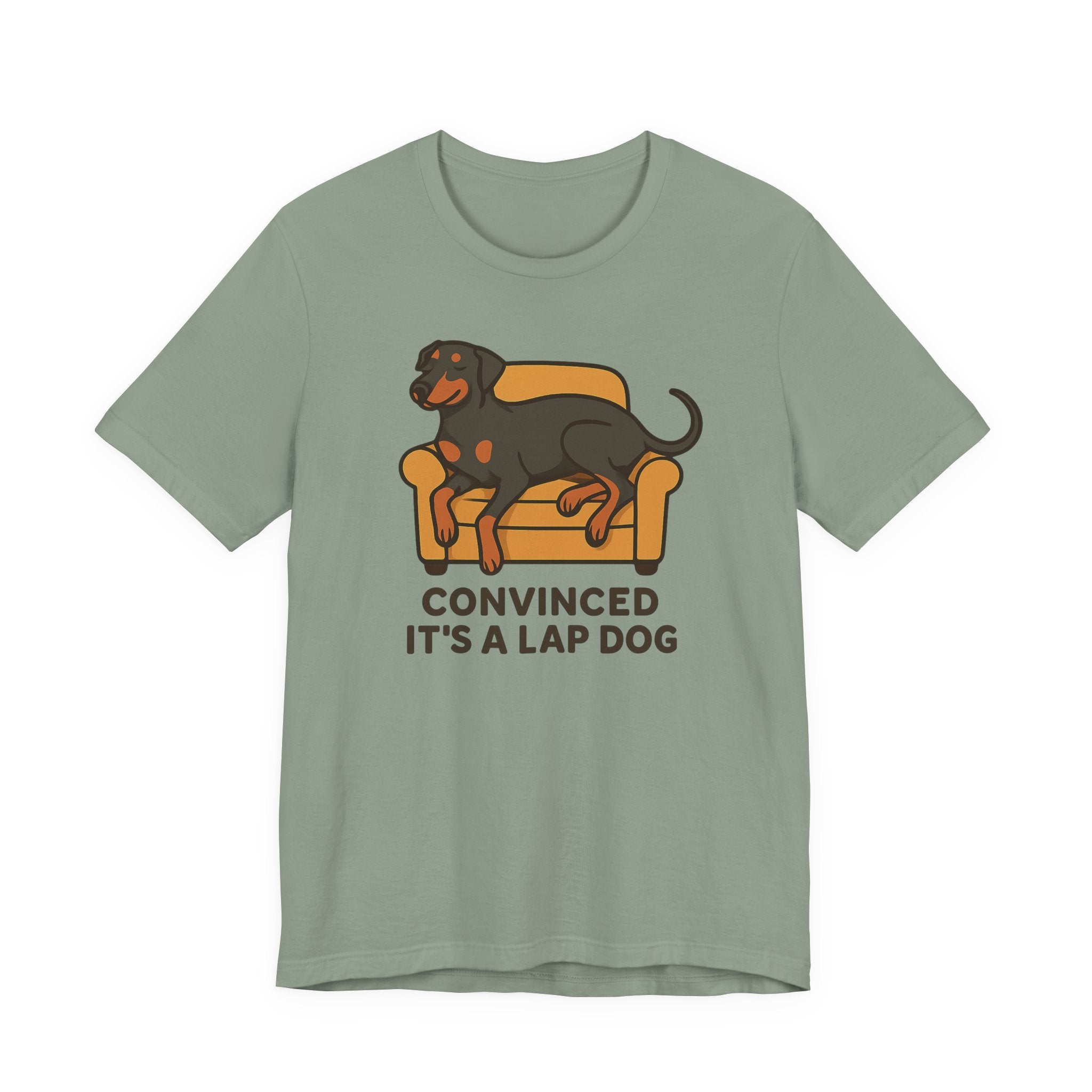 Doberman Convinced It's a Lap Dog Tee