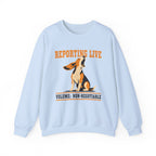Reporting Live Howling Beagle Sweatshirt