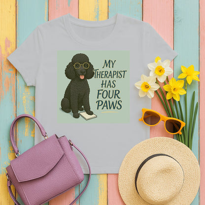 My Therapist Has Four Paws Funny Pet Tee Shirt product