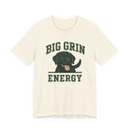 Black Lab Big Grin Energy Tee