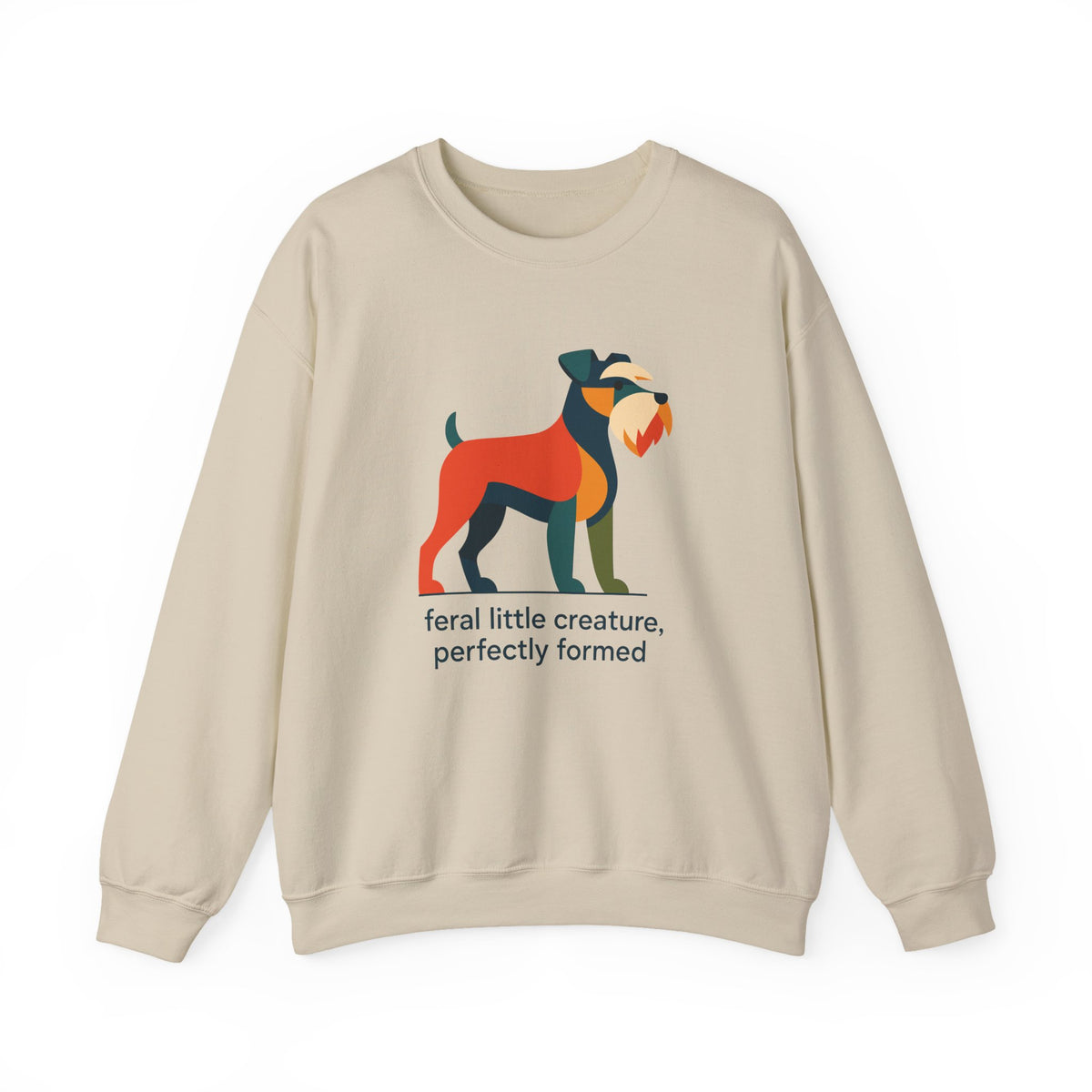 Feral Little Creature Schnauzer Sweatshirt