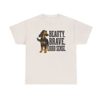 Beauty. Brave. Bird Sense. Gordon Setter T-Shirt