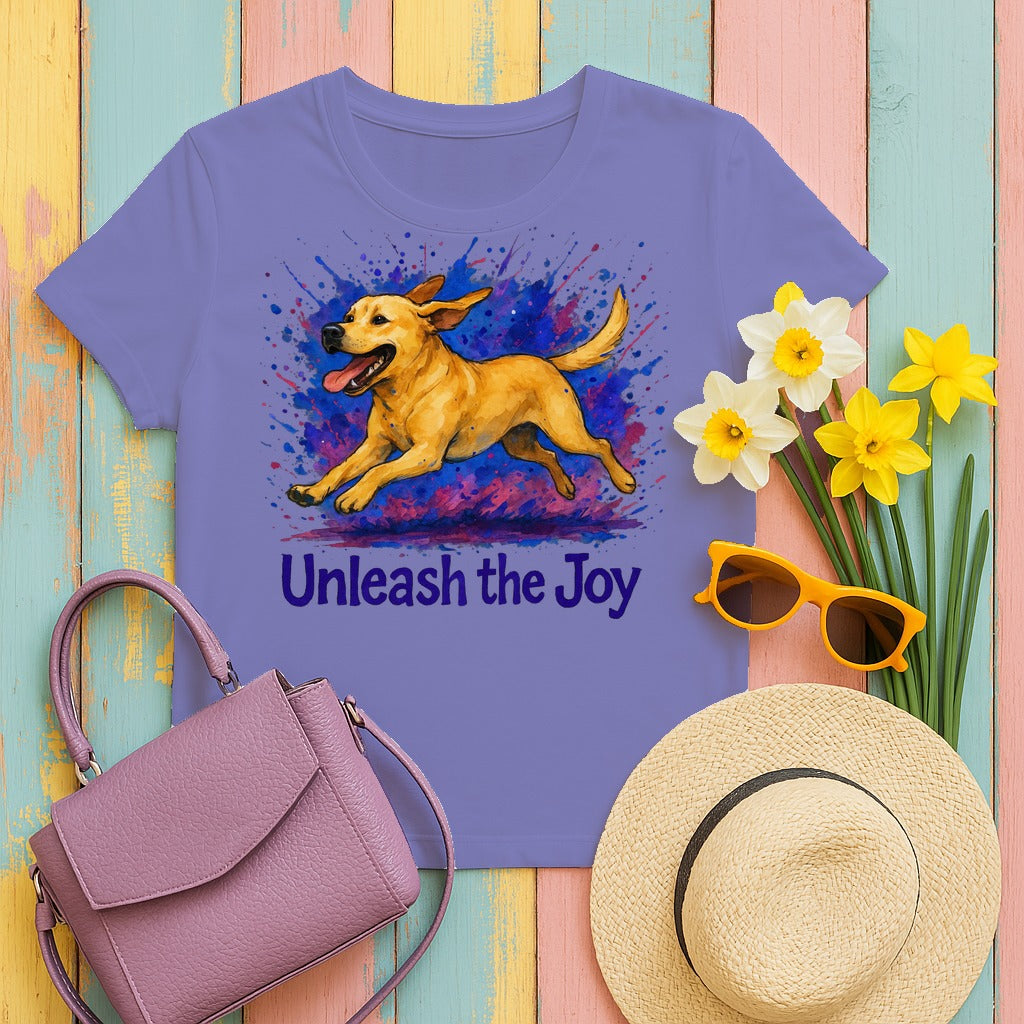 Unleash the Joy Lab T-Shirts in Violet
