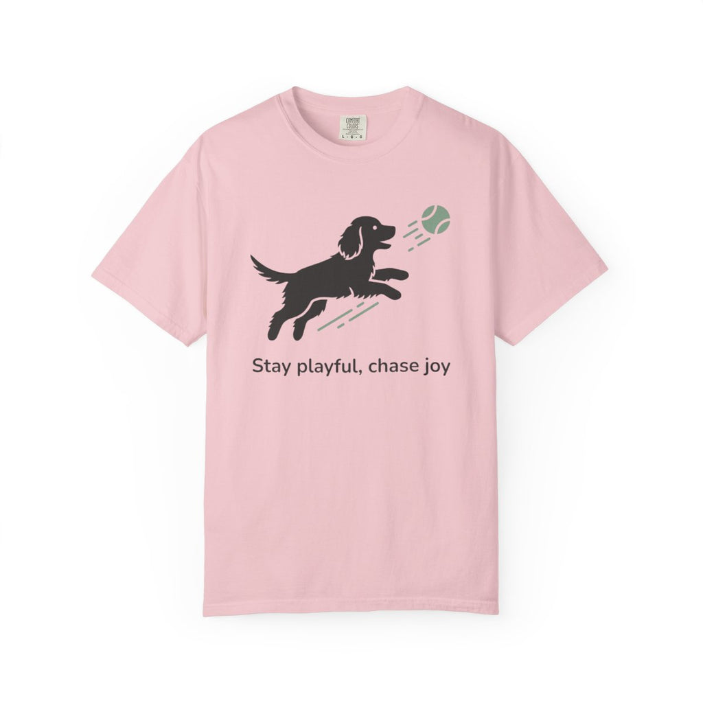 Stay Playful Chase Joy Dog Playing T-shirt