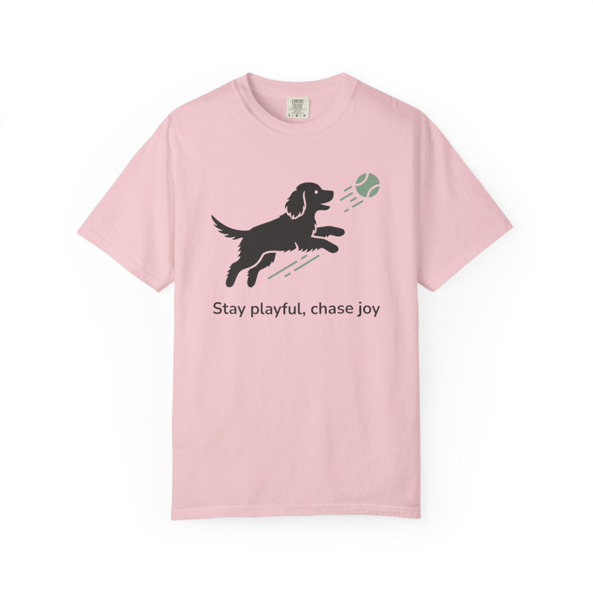 Stay Playful Chase Joy Dog Playing T-shirt