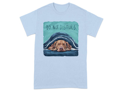 Do Not Disturb Sleeping Dog Design T-Shirt product