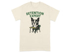 Detention Expert Dog Cartoon Graphic T-Shirt