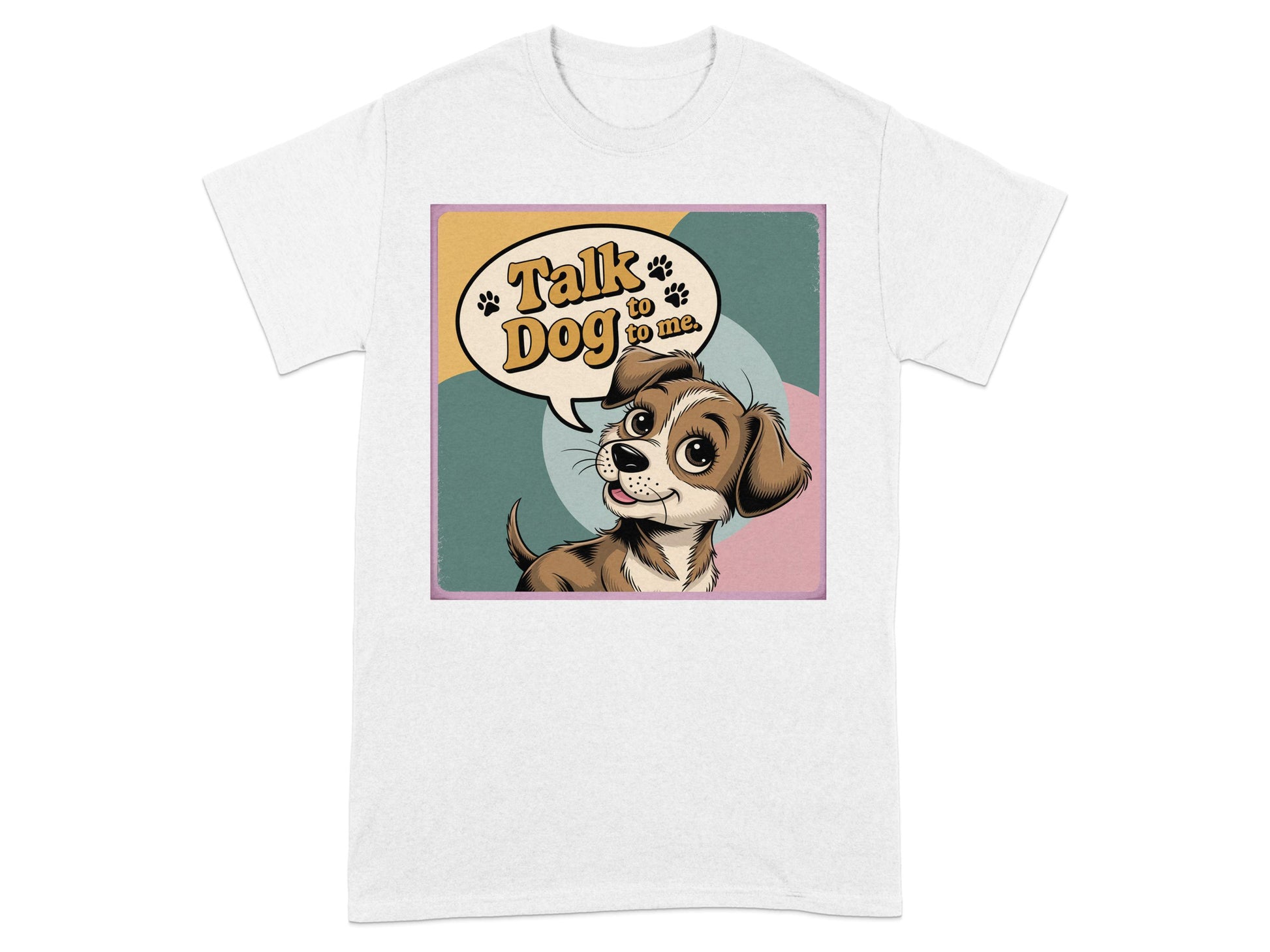 Talk Dog to Me Graphic Design T-Shirt product