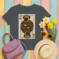 The Royal Pug T-Shirt in Charcoal