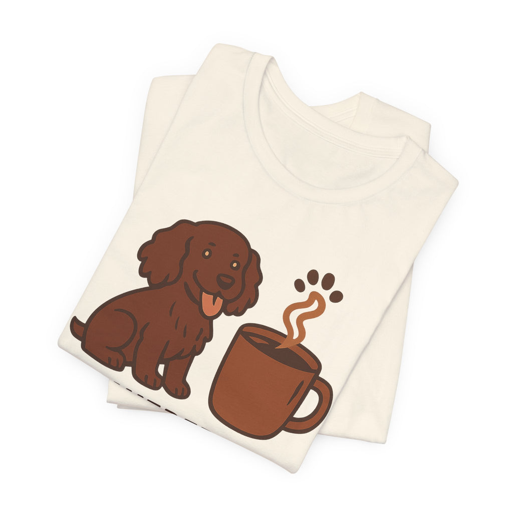 Boykin Spaniel Powered by Boykin & Coffee Tee