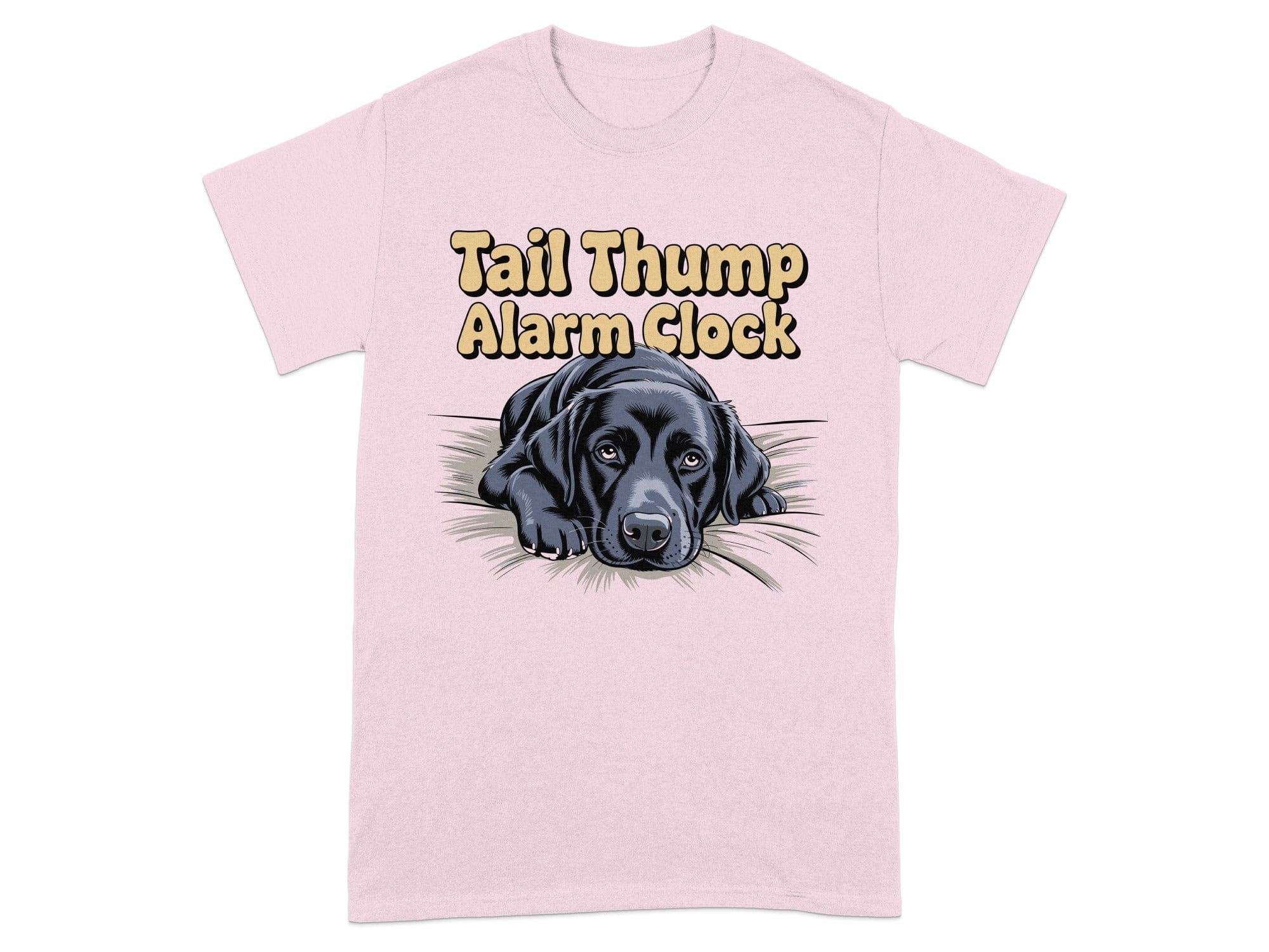 Tail Thump Alarm Clock Graphic Dog T-Shirt product type