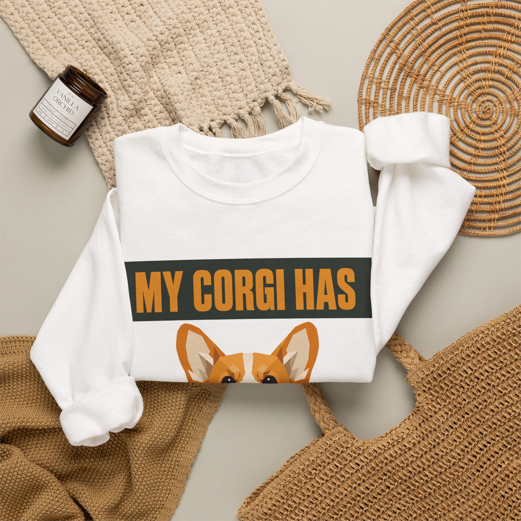 My Corgi Has Loud Opinions Sweatshirt