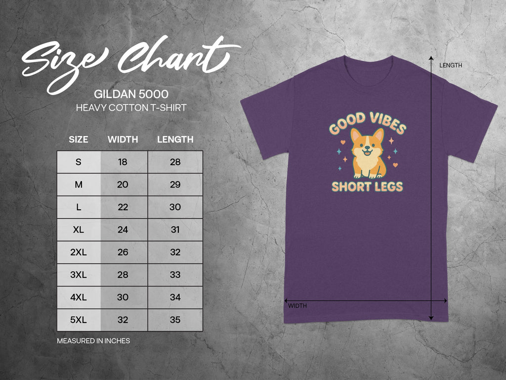 Good Vibes Short Legs Graphic T-shirt