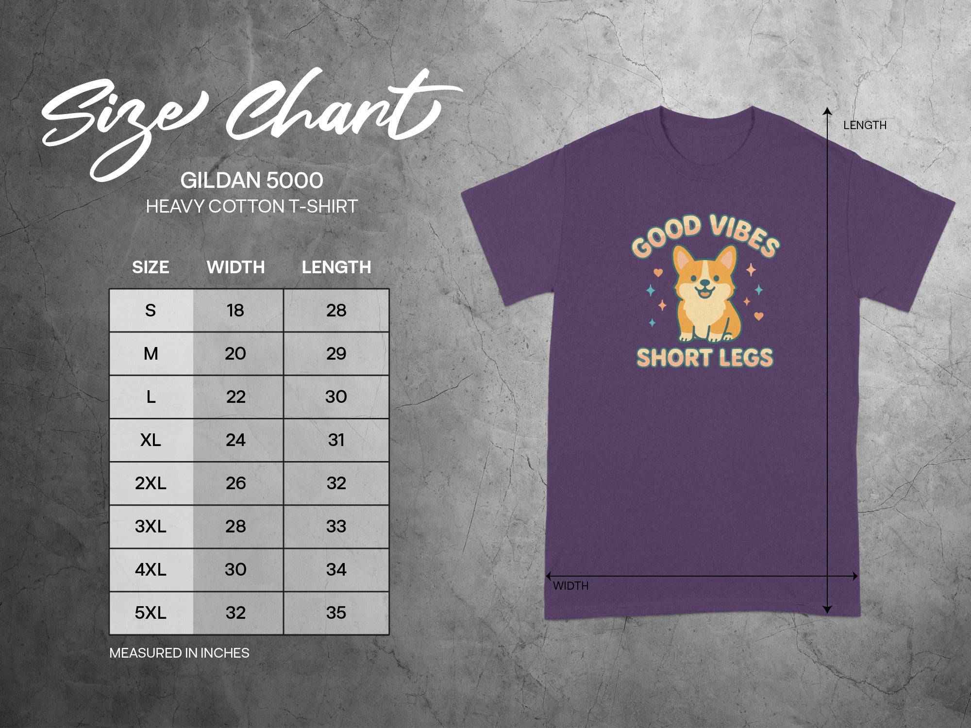 Good Vibes Short Legs Graphic T-shirt